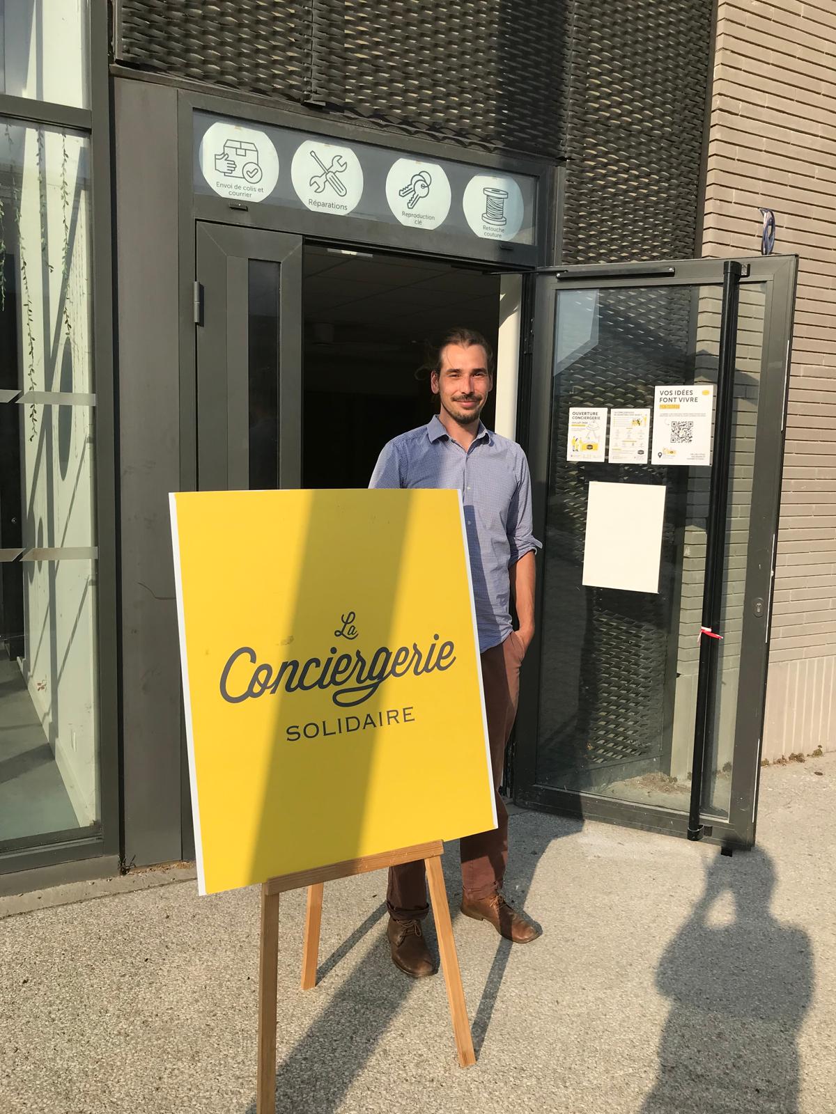 Tom, nouveau concierge de Montaudran 