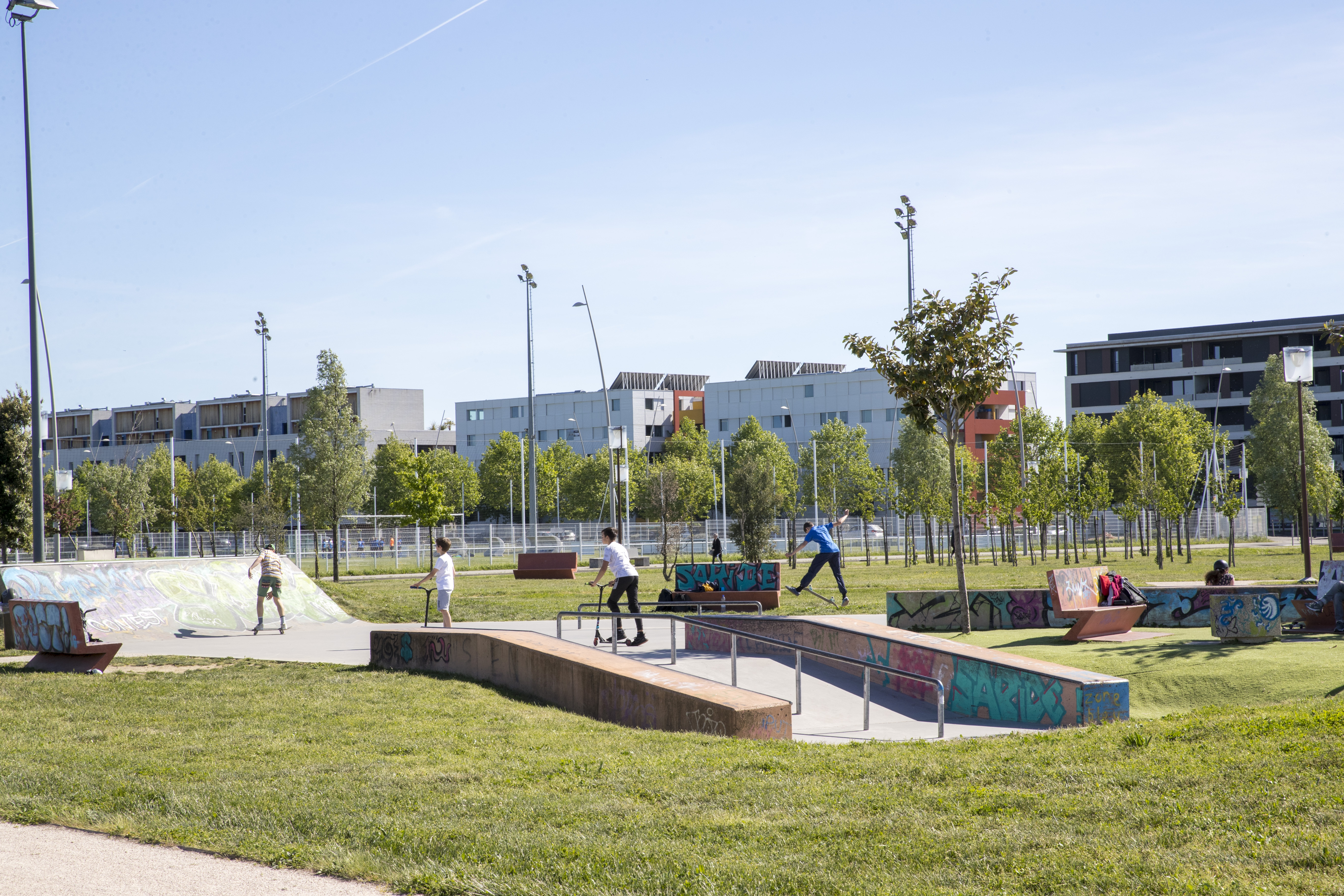 skate park andromède