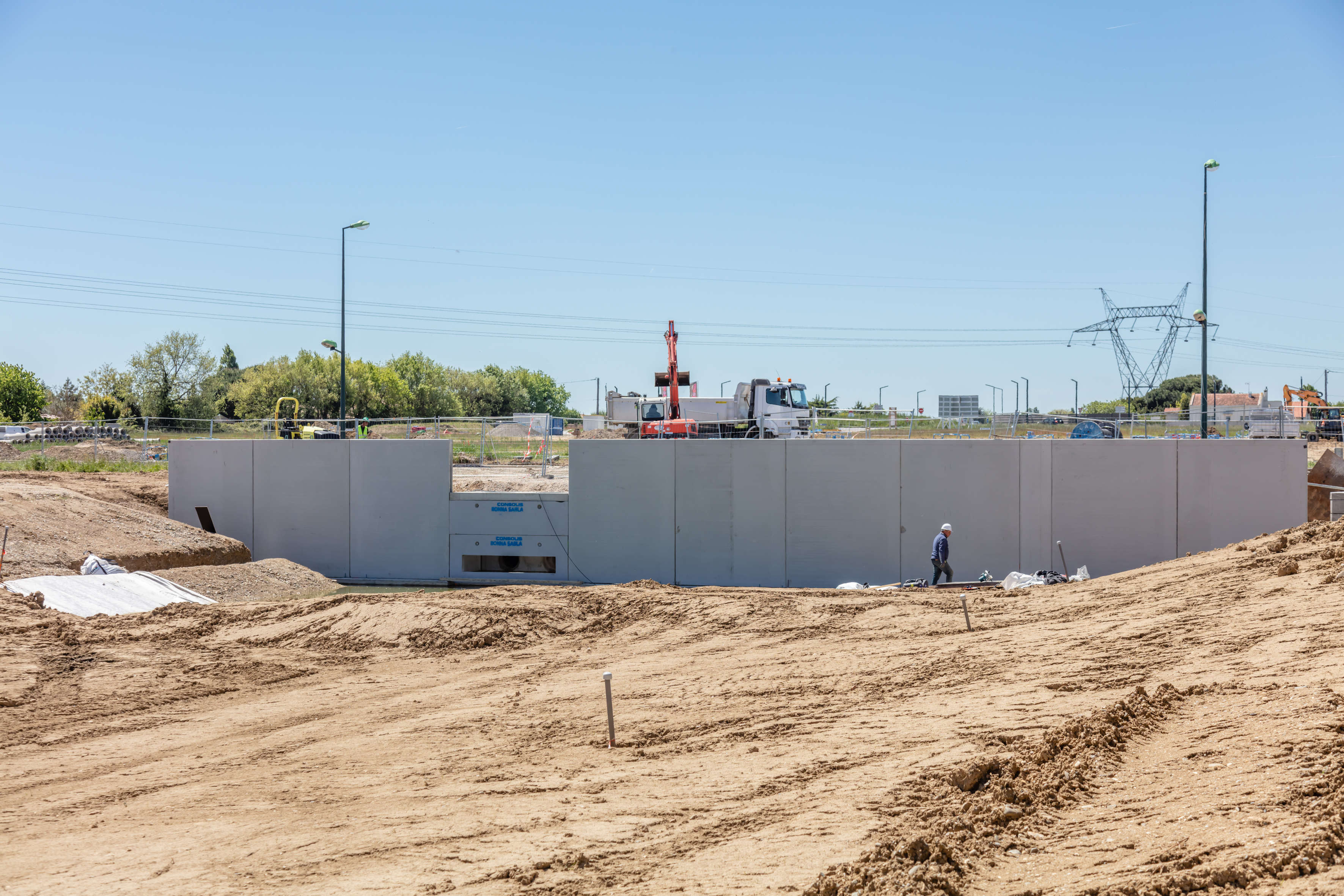 Ecoquartier Laubis à Seilh en chantier