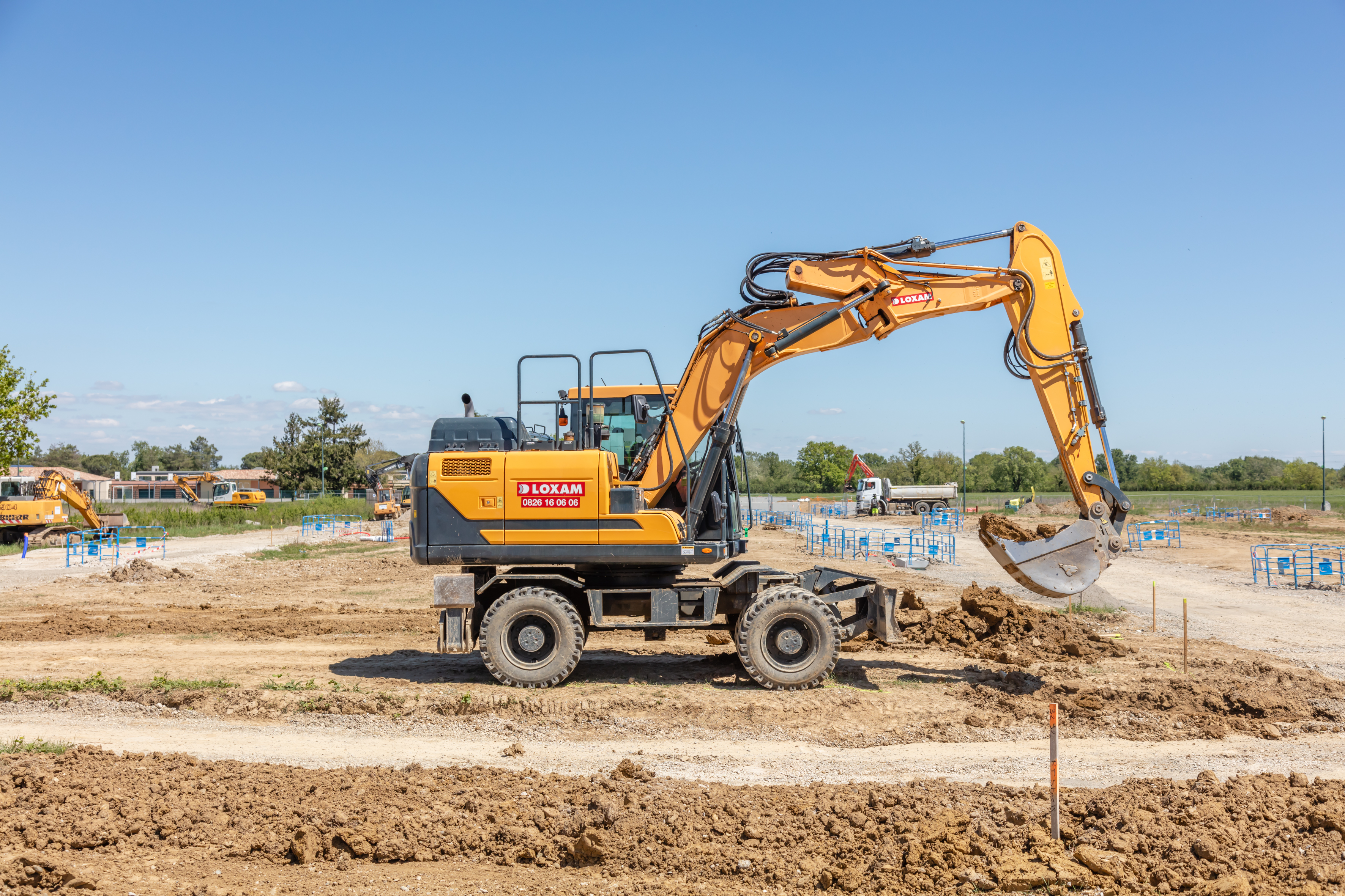 Ecoquartier Laubis à Seilh en chantier